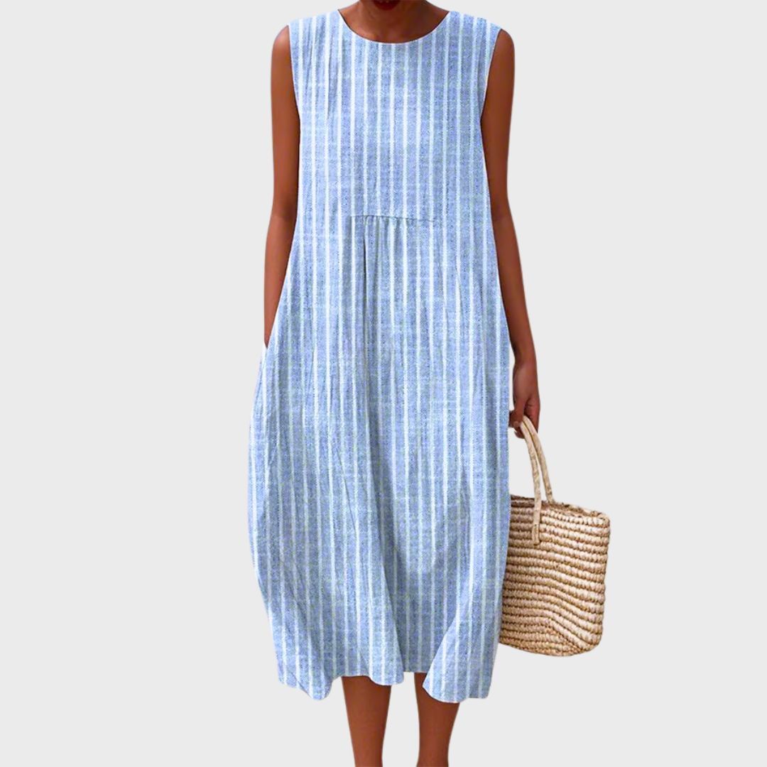 Eabha - Cotton Midi Dress