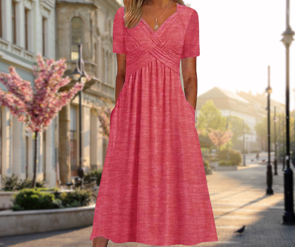 Grainne | Wrap Midi Dress