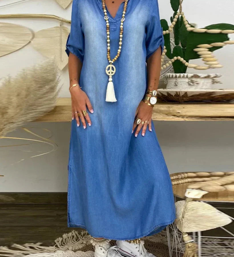 Eimear - Maxi Denim Dress