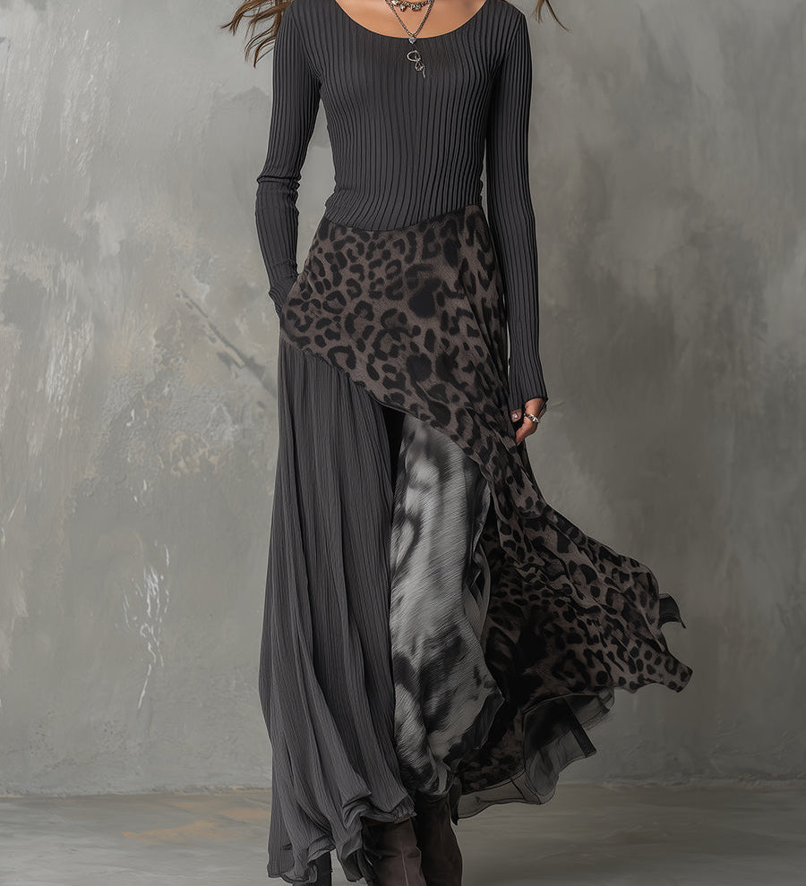 Bronagh | Animal Print Maxi Dress
