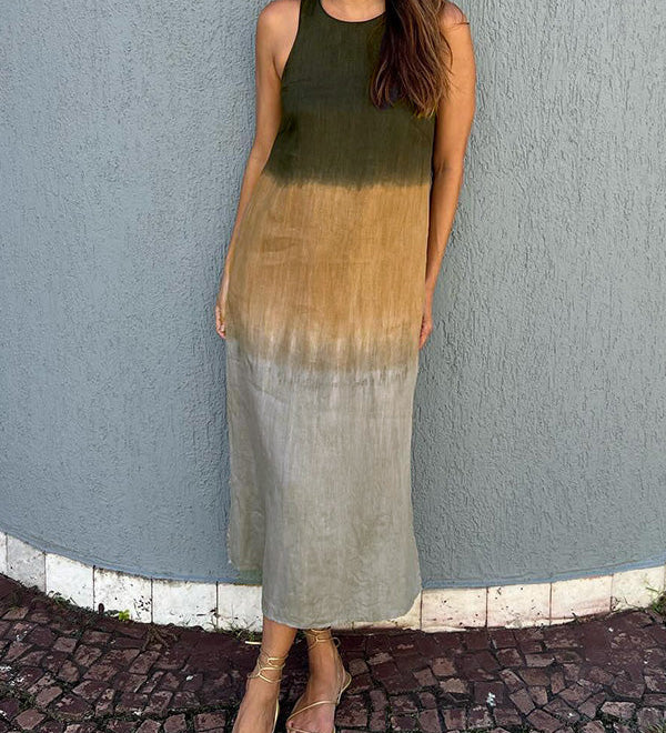 Nuala | Ombré Maxi Dress