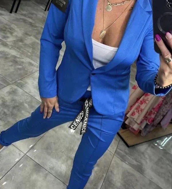 Caoimhe - Fluid Blazer Set