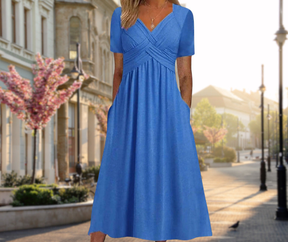 Grainne | Wrap Midi Dress