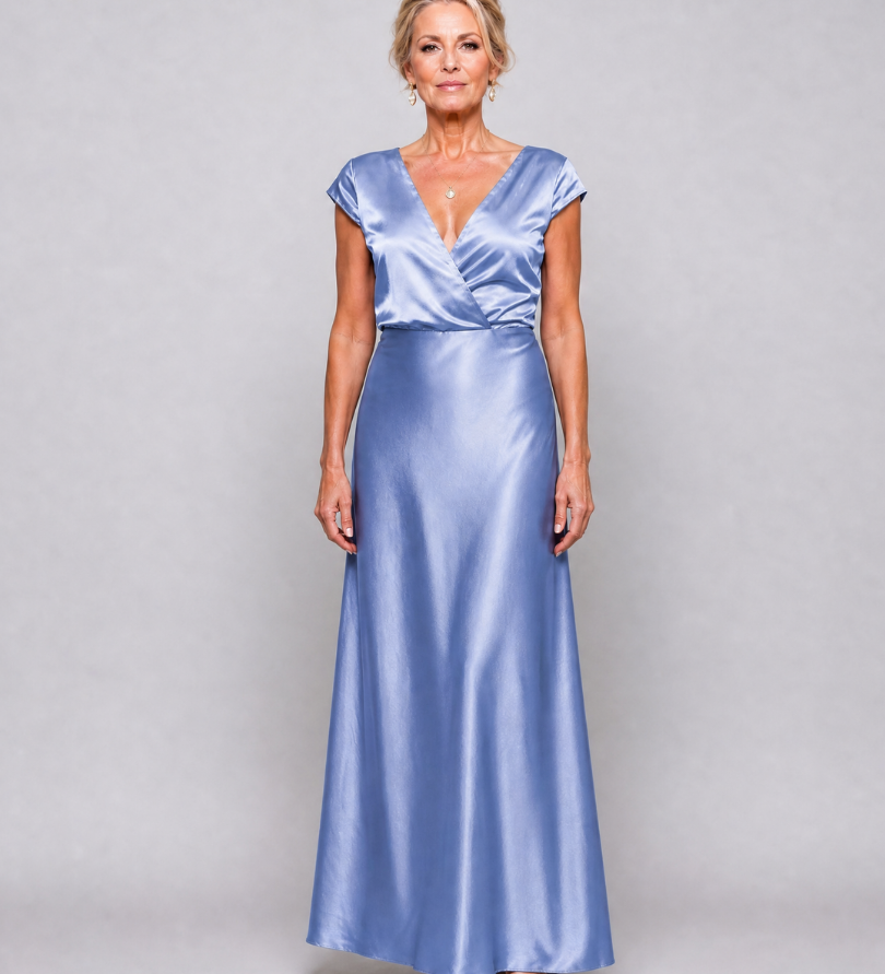 Isabella - V-Neck Maxi Dress