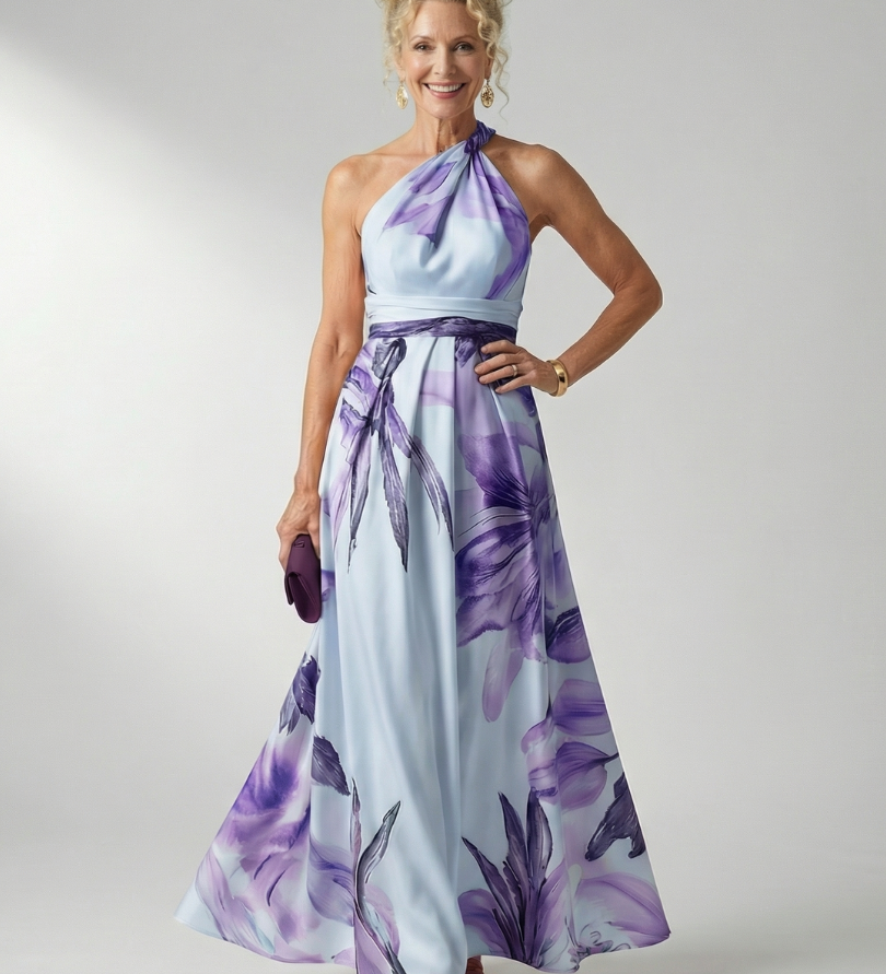 Fionnuala - Botanical Maxi Dress