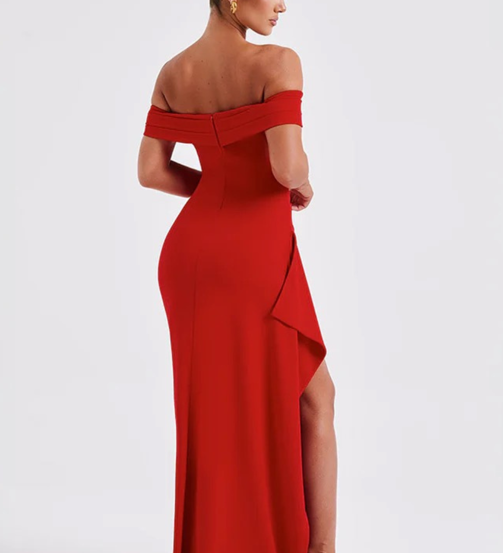 Dervla - Off-Shoulder Maxi Dress