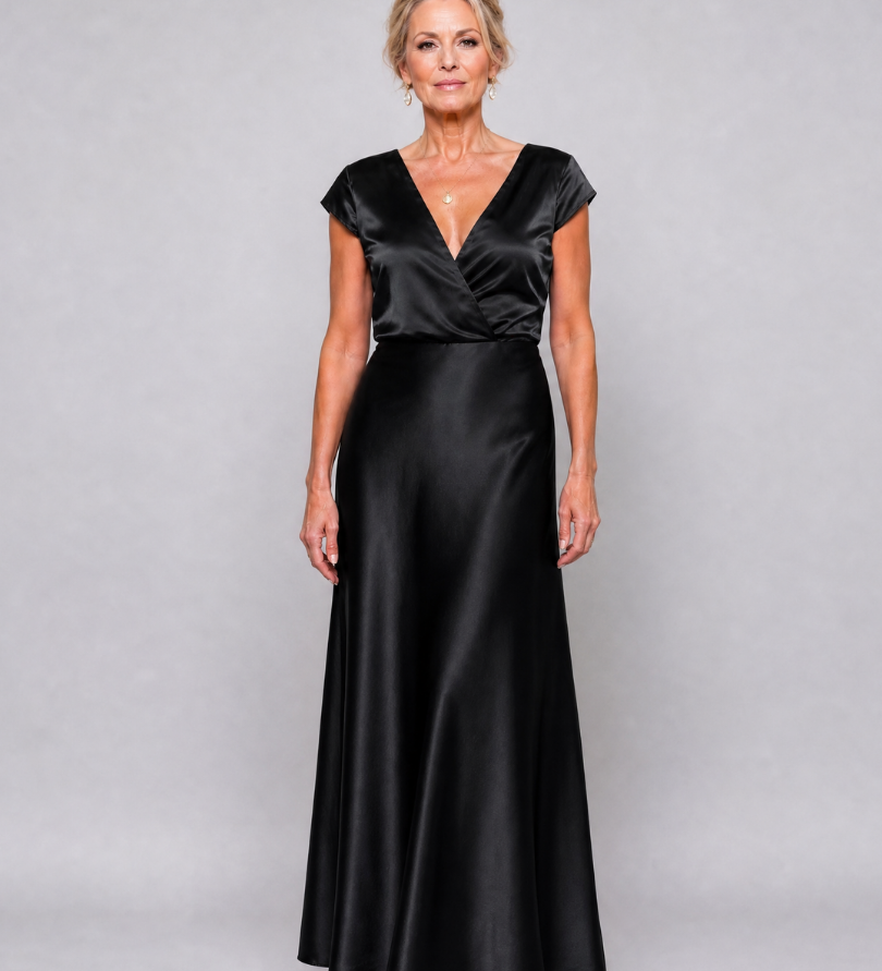 Isabella - V-Neck Maxi Dress