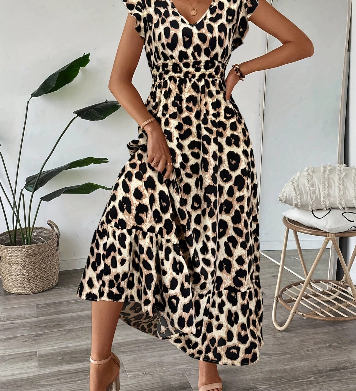 Sile | Baroque Maxi Dress