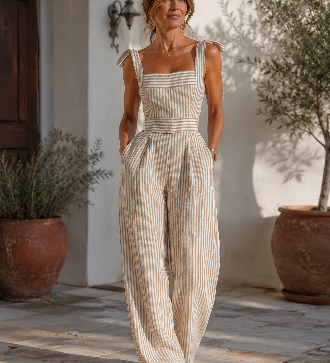 Orla | Tie-Detail Jumpsuit