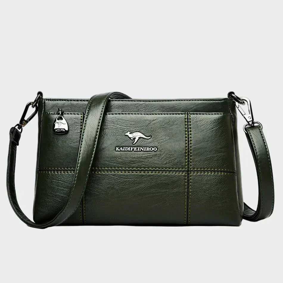 Síle - Burgundy Leather Bag