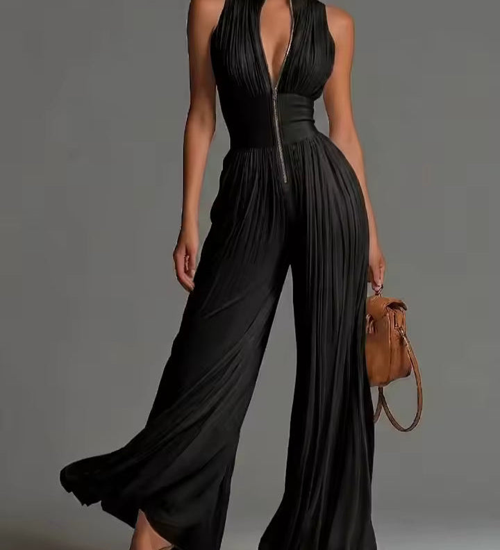 Aoife | Pleated Jumpsuit
