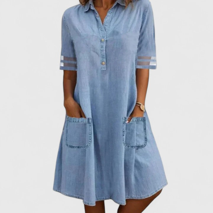 Brianna | Denim Dress