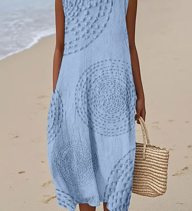 Gráinne - Textured Maxi Dress