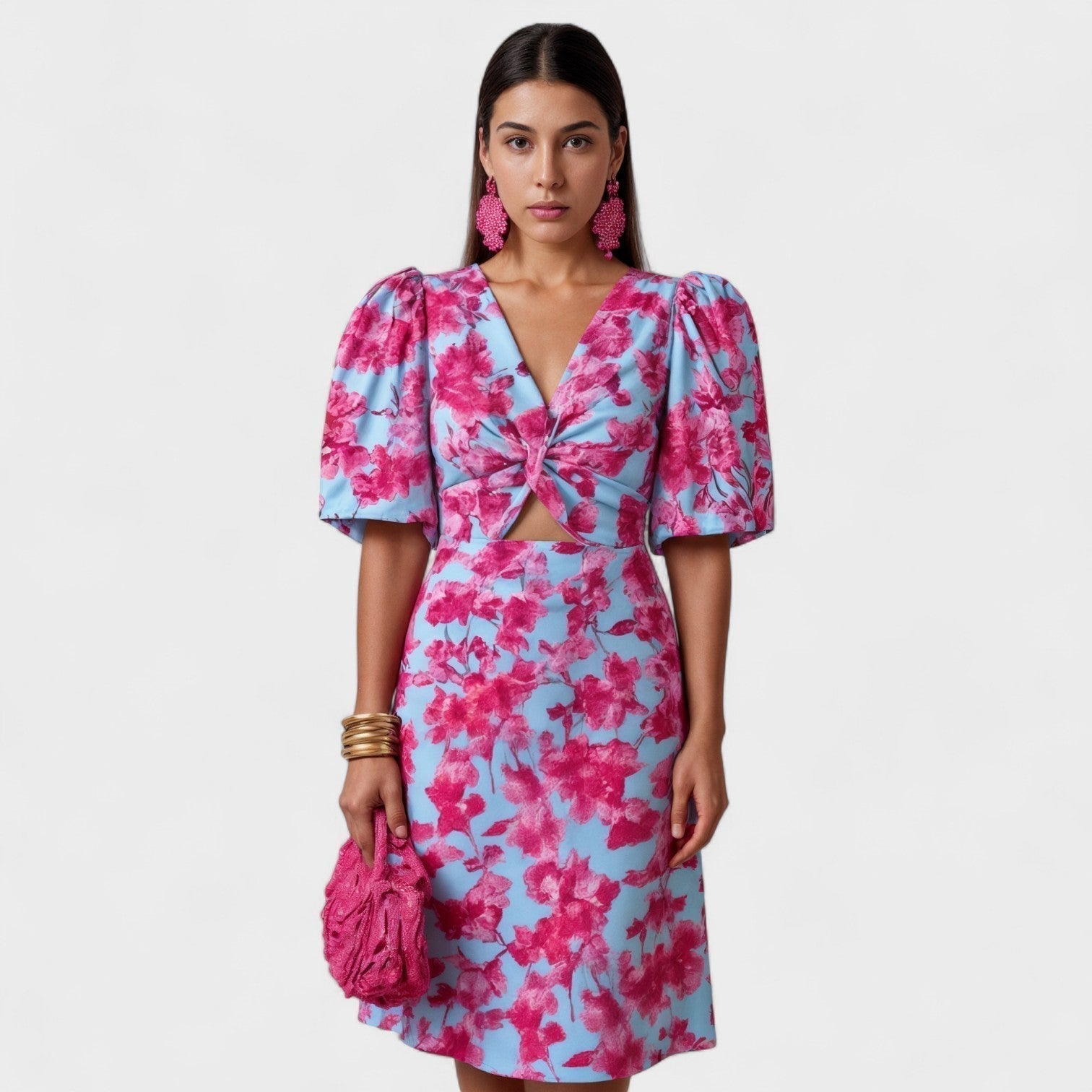 Méabh - Tropical Midi Dress