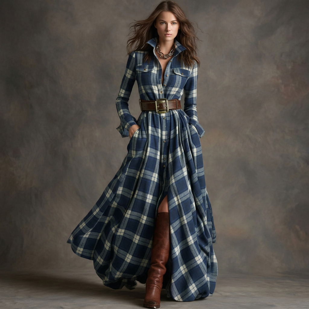 Eimear - Shirt Dress with Belt