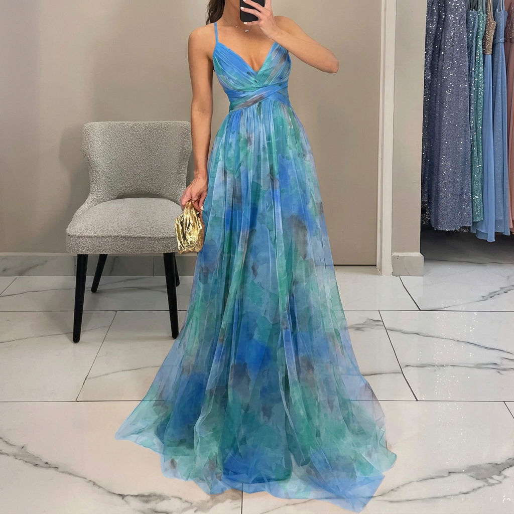 Gráinne - Floral Maxi Dress