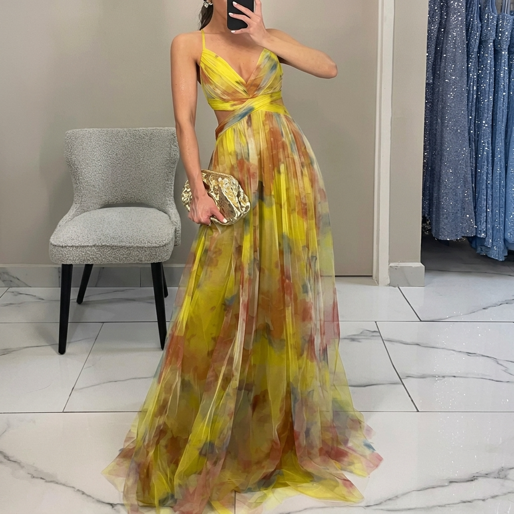 Gráinne - Floral Maxi Dress
