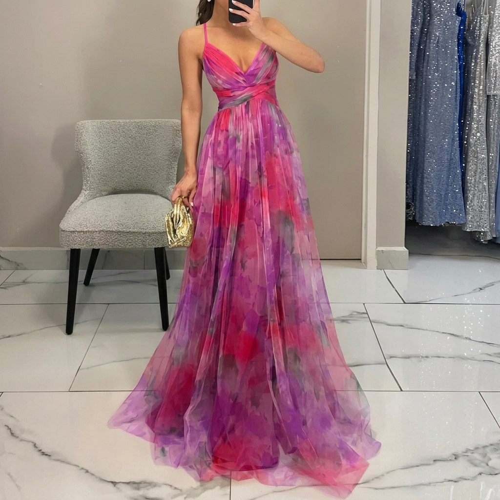 Gráinne - Floral Maxi Dress