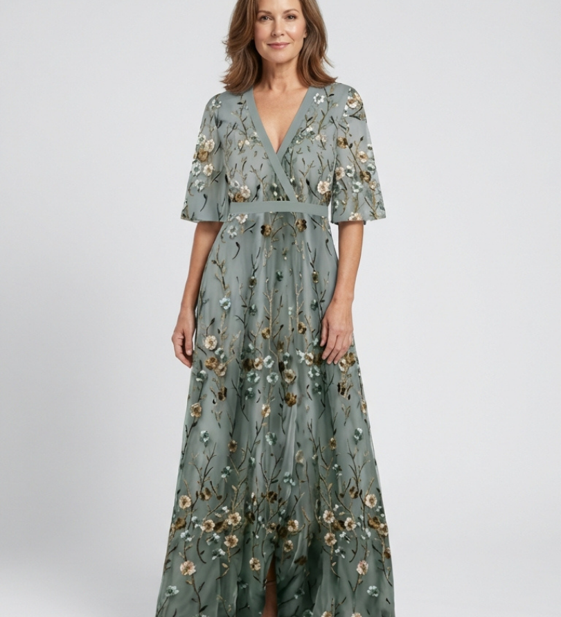 Stela | Floral Maxi Dress