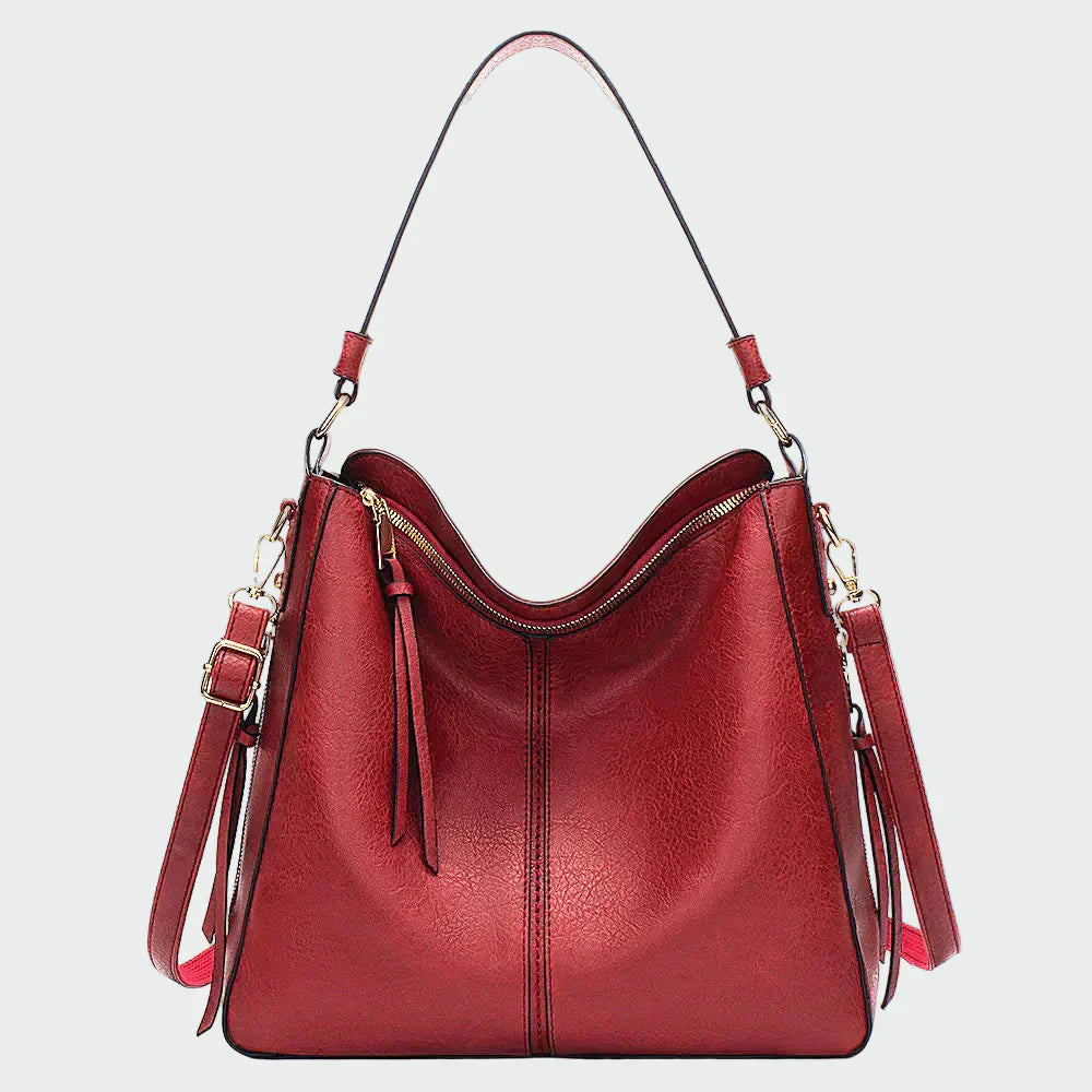 Cara - Leather Crossbody Bag