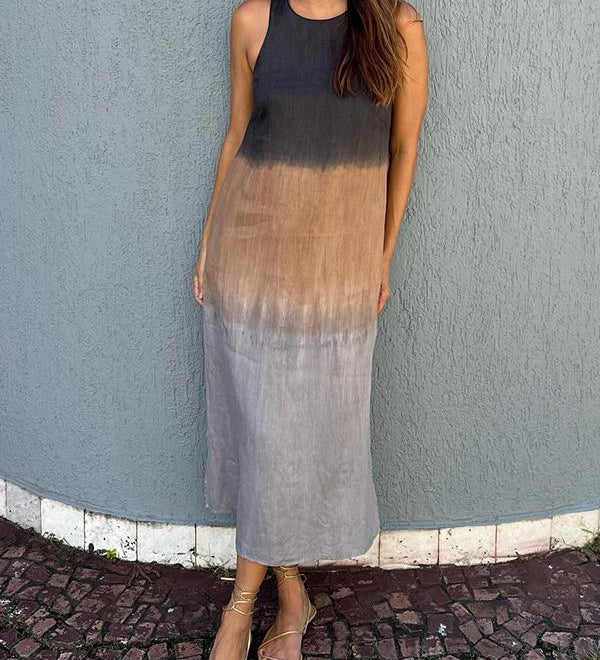 Nuala | Ombré Maxi Dress