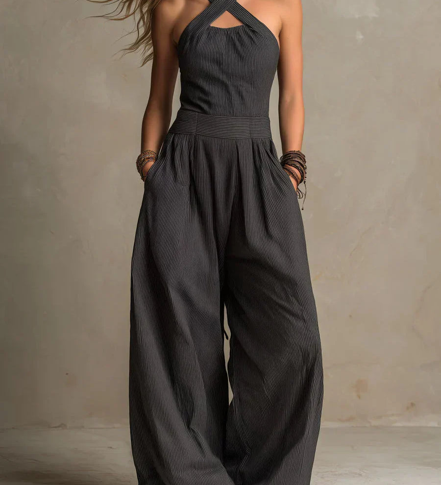 Aisling | Halter Jumpsuit